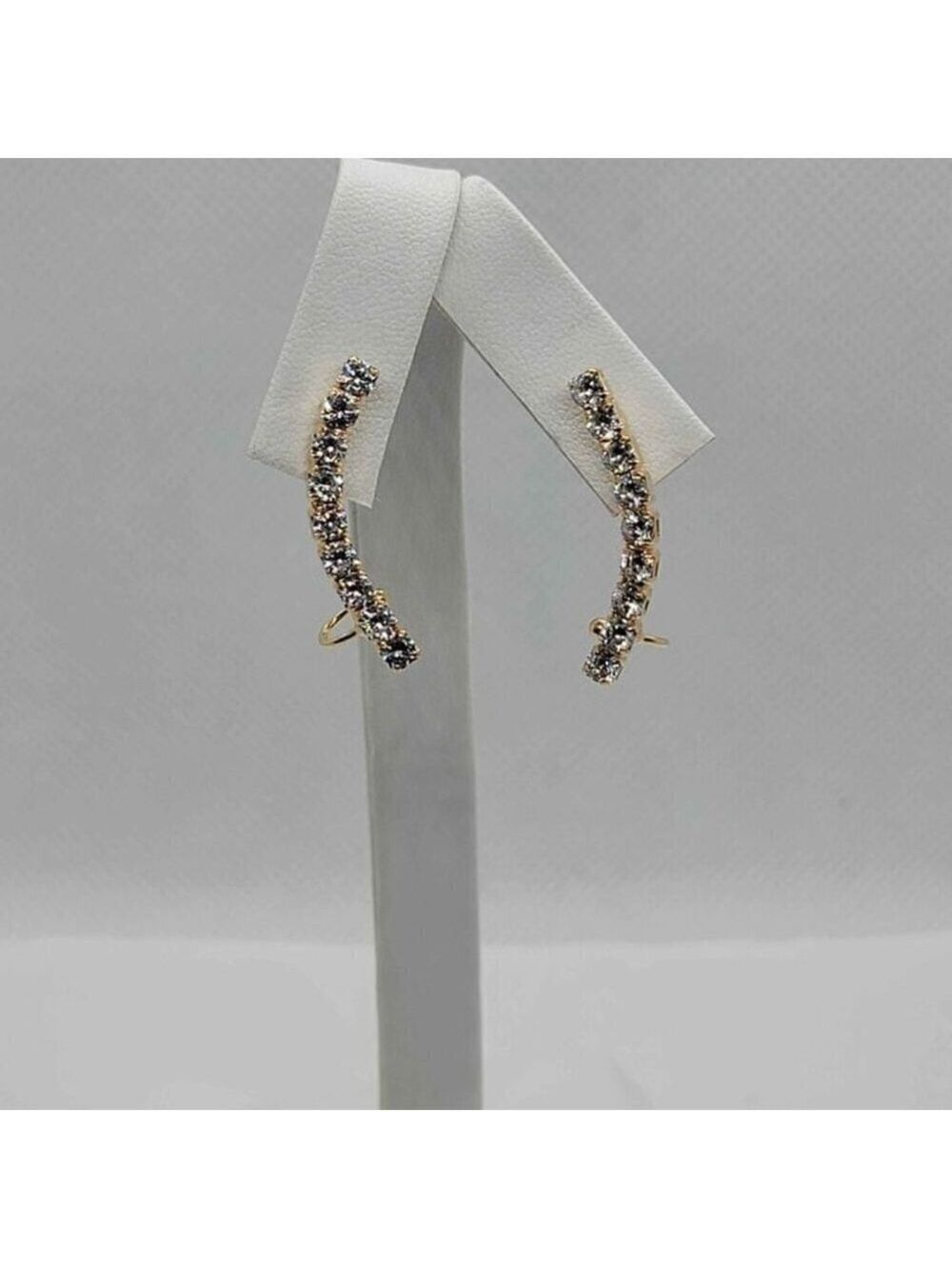 Brazilian 18k Gold Filled Ear Cuff Earrings